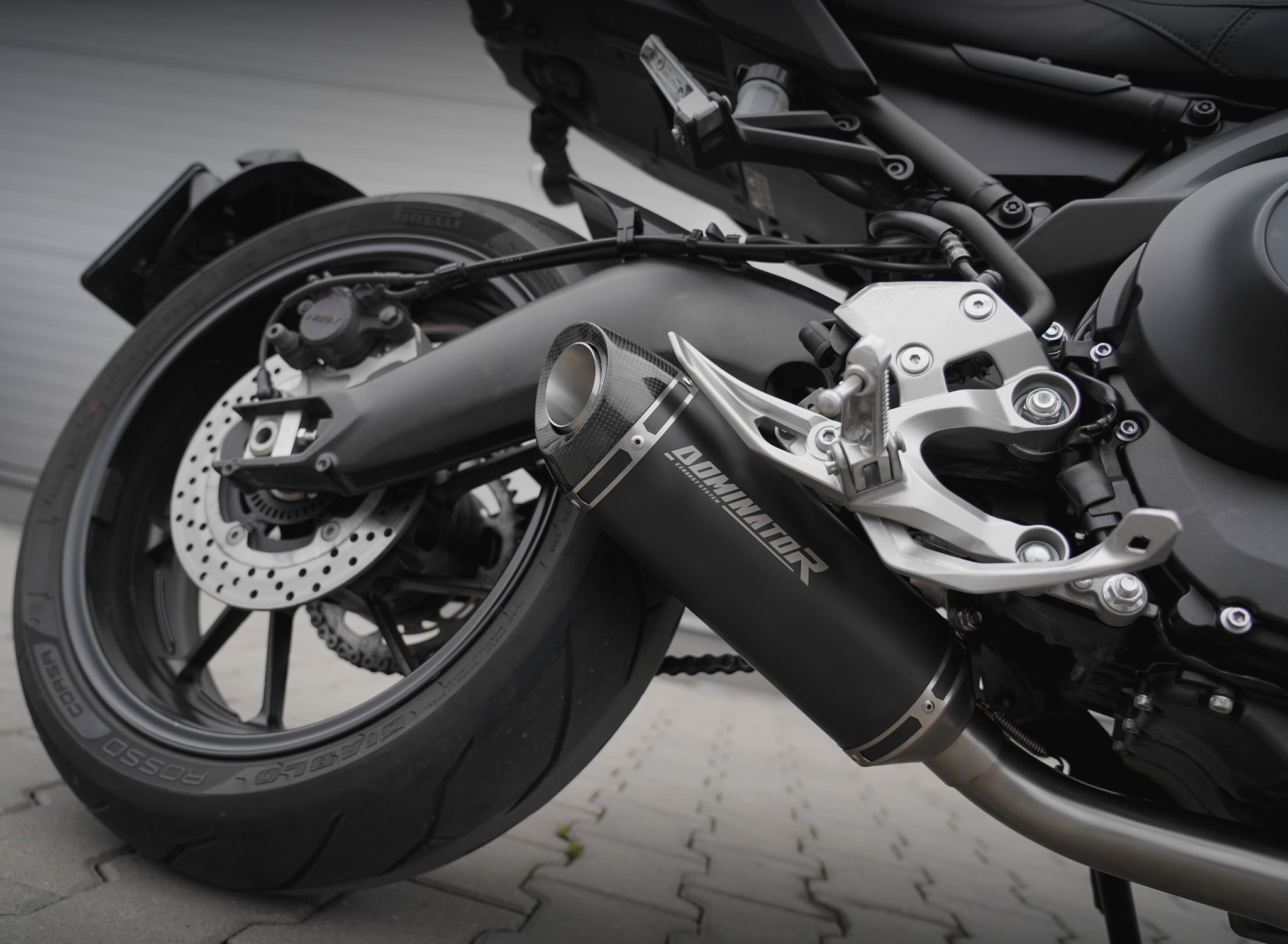 Full Exhaust System HP6 on Yamaha MT-09 2024 💎