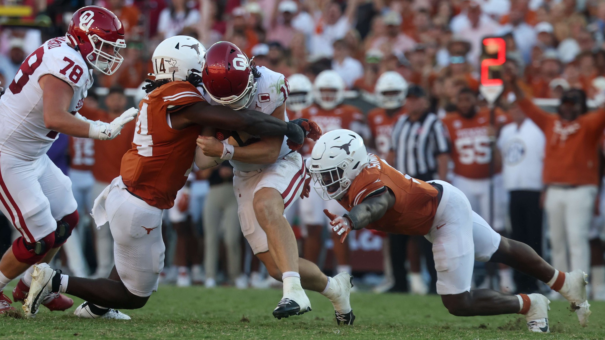 Stormin' - Observation from the new 2026 schedules: OU and Texas were ...