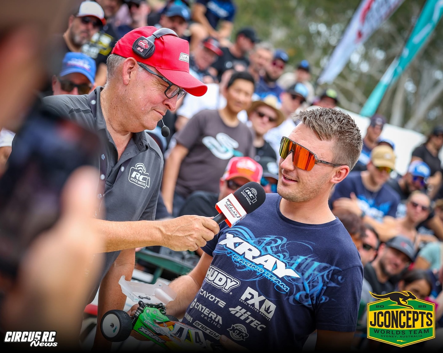 14-time IFMAR World Champ Masami Hirosaka, and the newly re