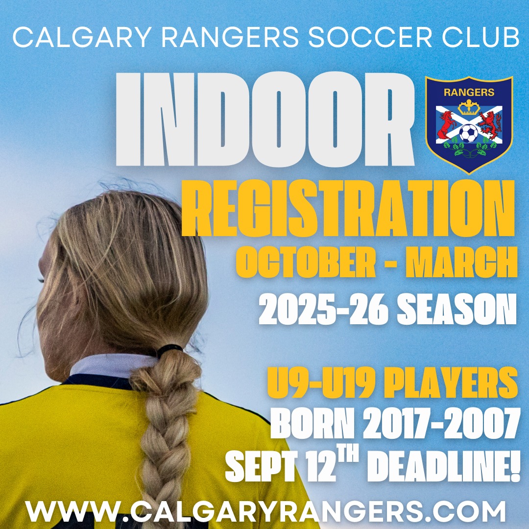 Calgary - 🚨 Just 3 Days Left to register for our 2025–26 Indoor Season ...