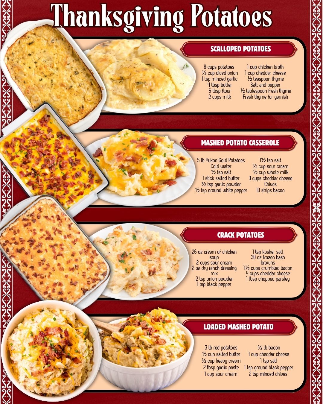 THANKSGIVING POTATOES! SCALLOPED... - Princess Pinky Girl | Facebook