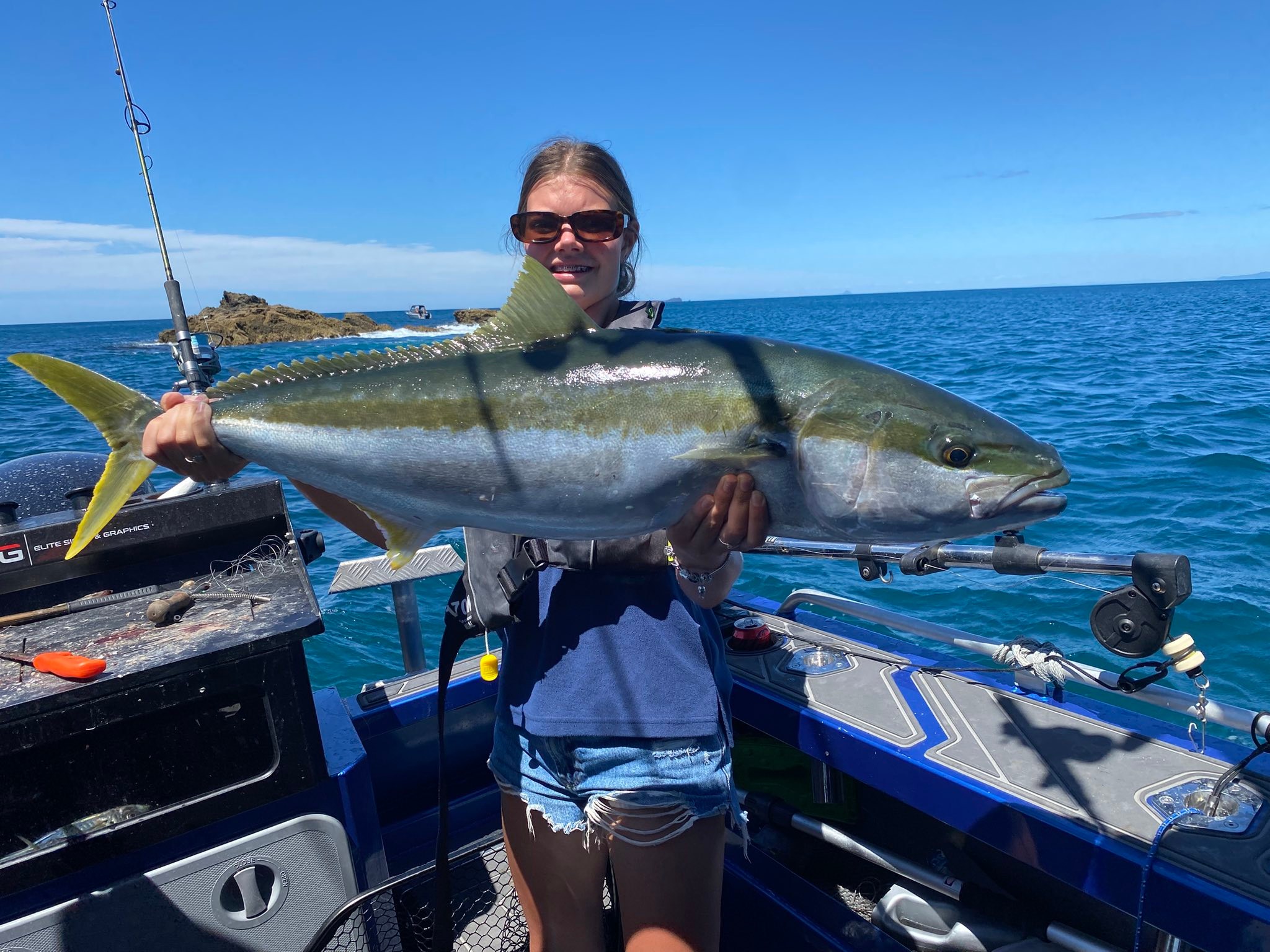 Fishy - The afternoon bite has improved with a kahawai and snapper to ...