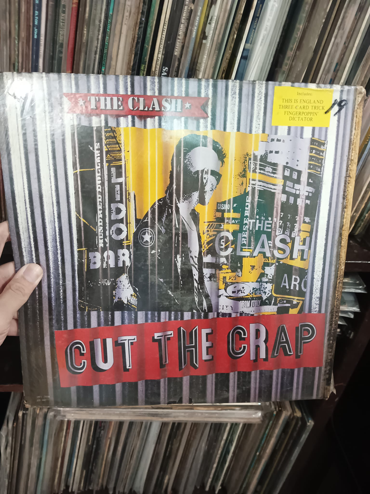 THE CLASH “CUT THE CRAP” LP 1985 Okay people! Bring it on! 😄