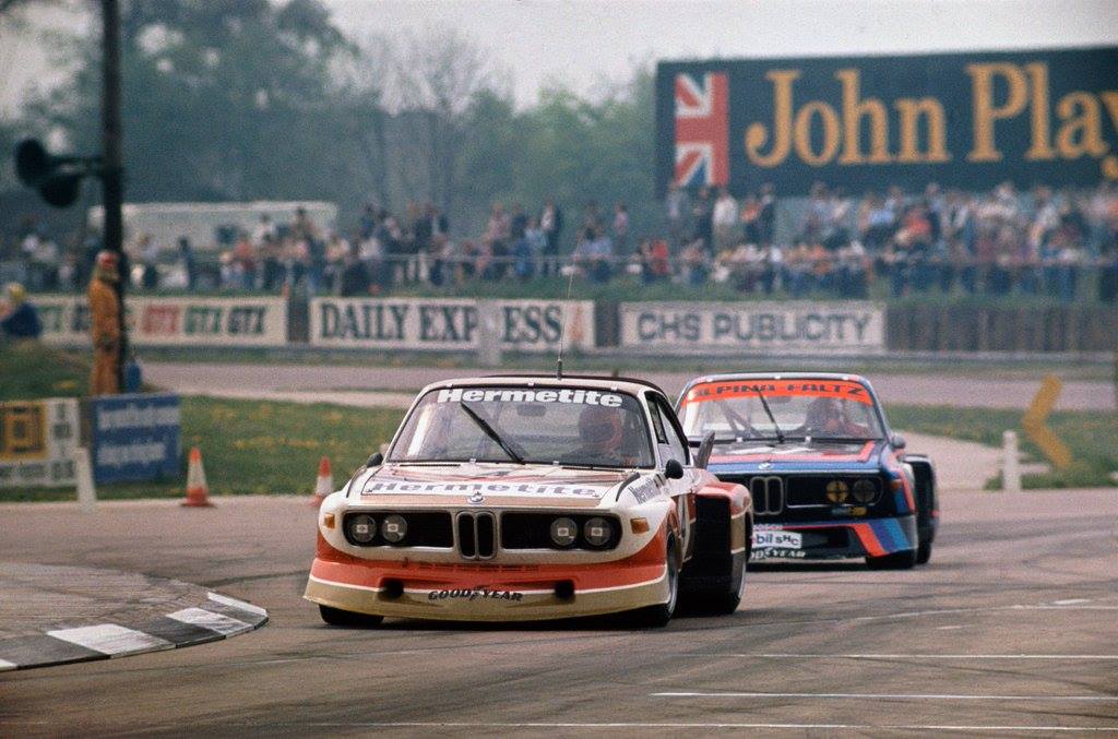The Silverstone 6 hour winning BMW CSL of Walkinshaw and Fitzpatrick.