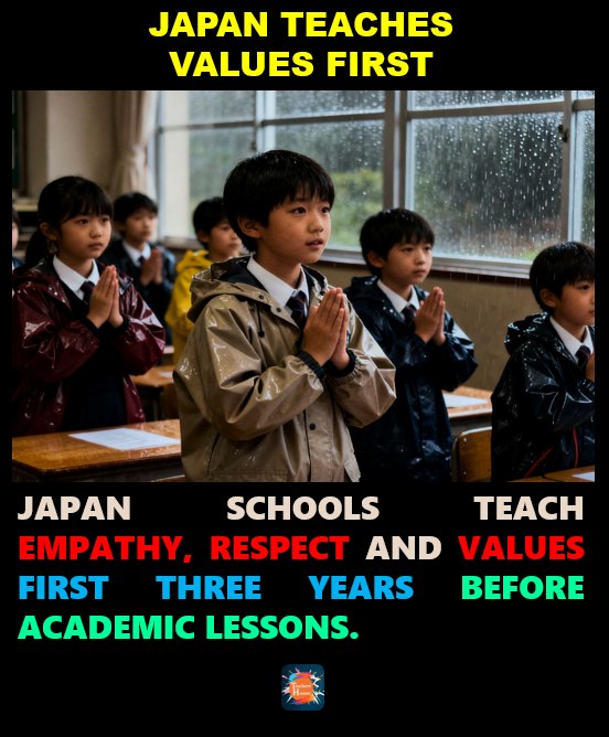 Teachers' - In Japan, the first three years of schooling focus less on ...