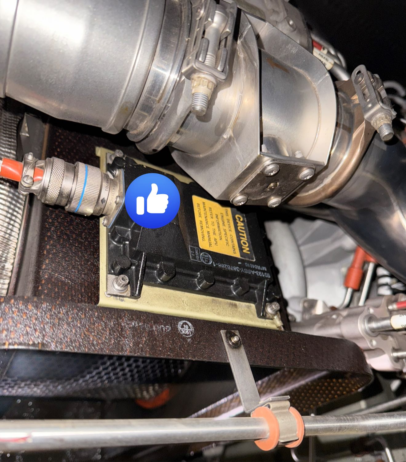 Aviation-knowledge - What's this?? On the right side of APU # ...