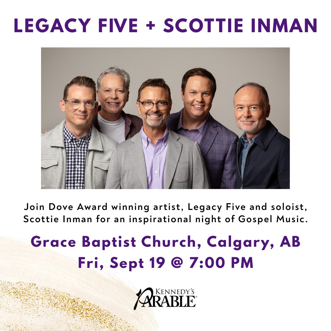 Join Dove Award winning... - Kennedy's Parable Red Deer | Facebook