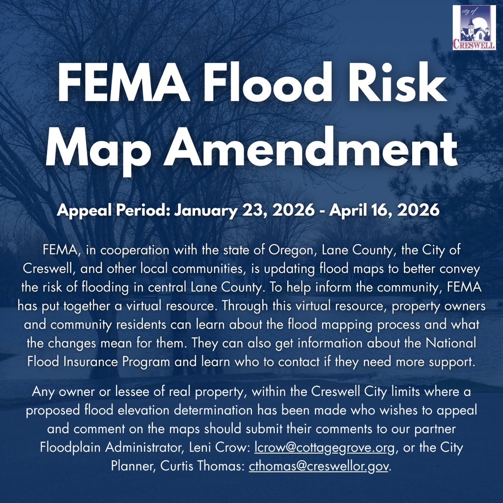 City - FEMA, in cooperation with the state of Oregon, Lane County, the ...