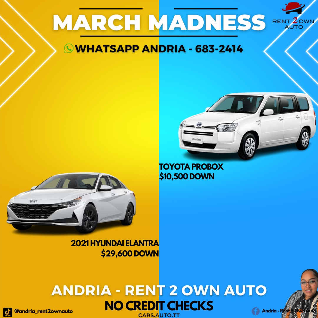 Andria - Rent 2 Own Auto | Carapichaima