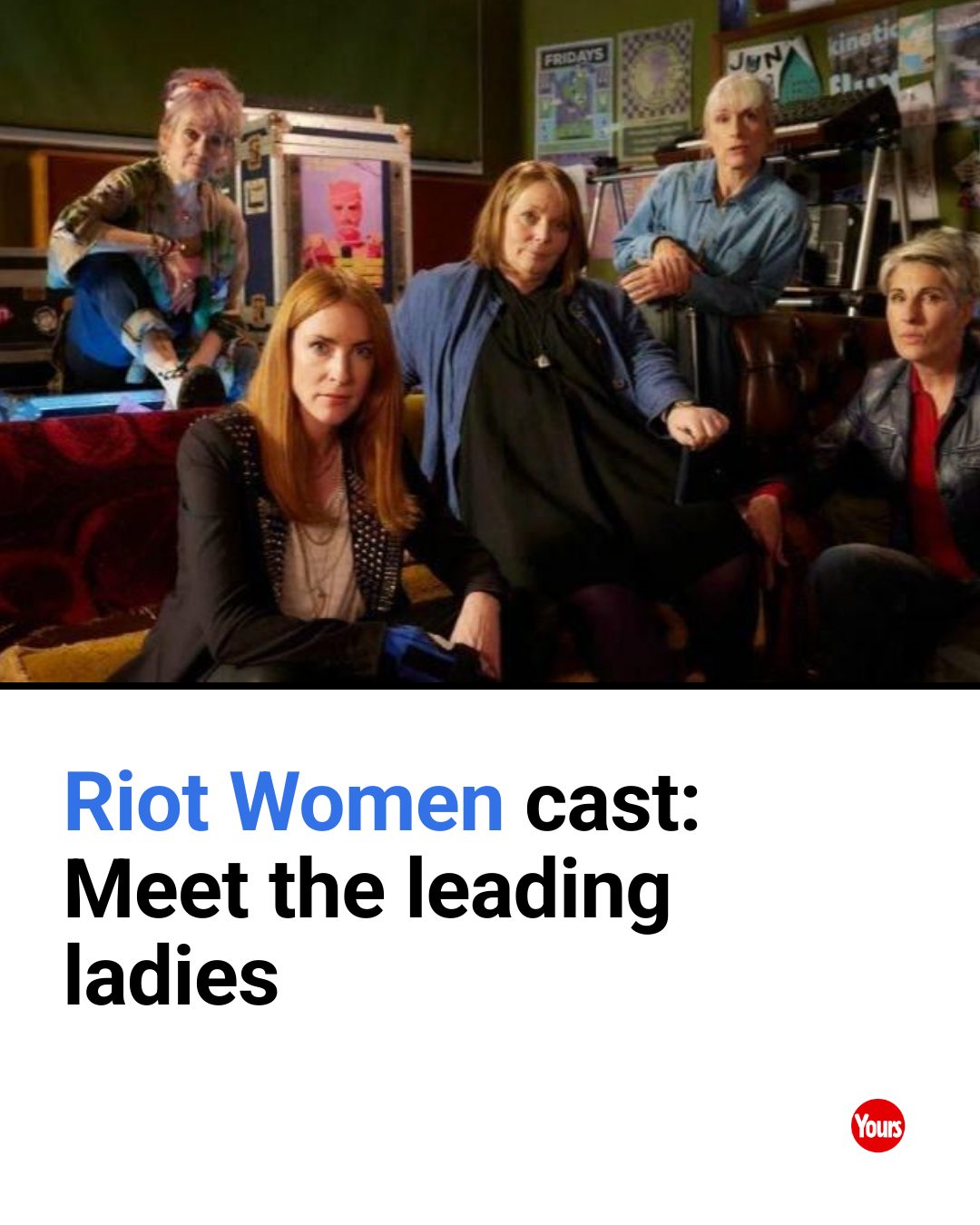 Meet the five fearless fierce leading ladies of Riot Women  