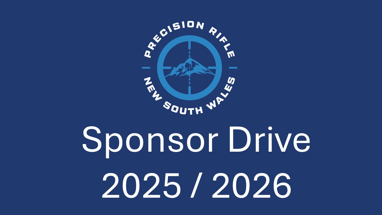 Sponsorship Drive 2025 / 2026. In... - Precision Rifle NSW | Facebook