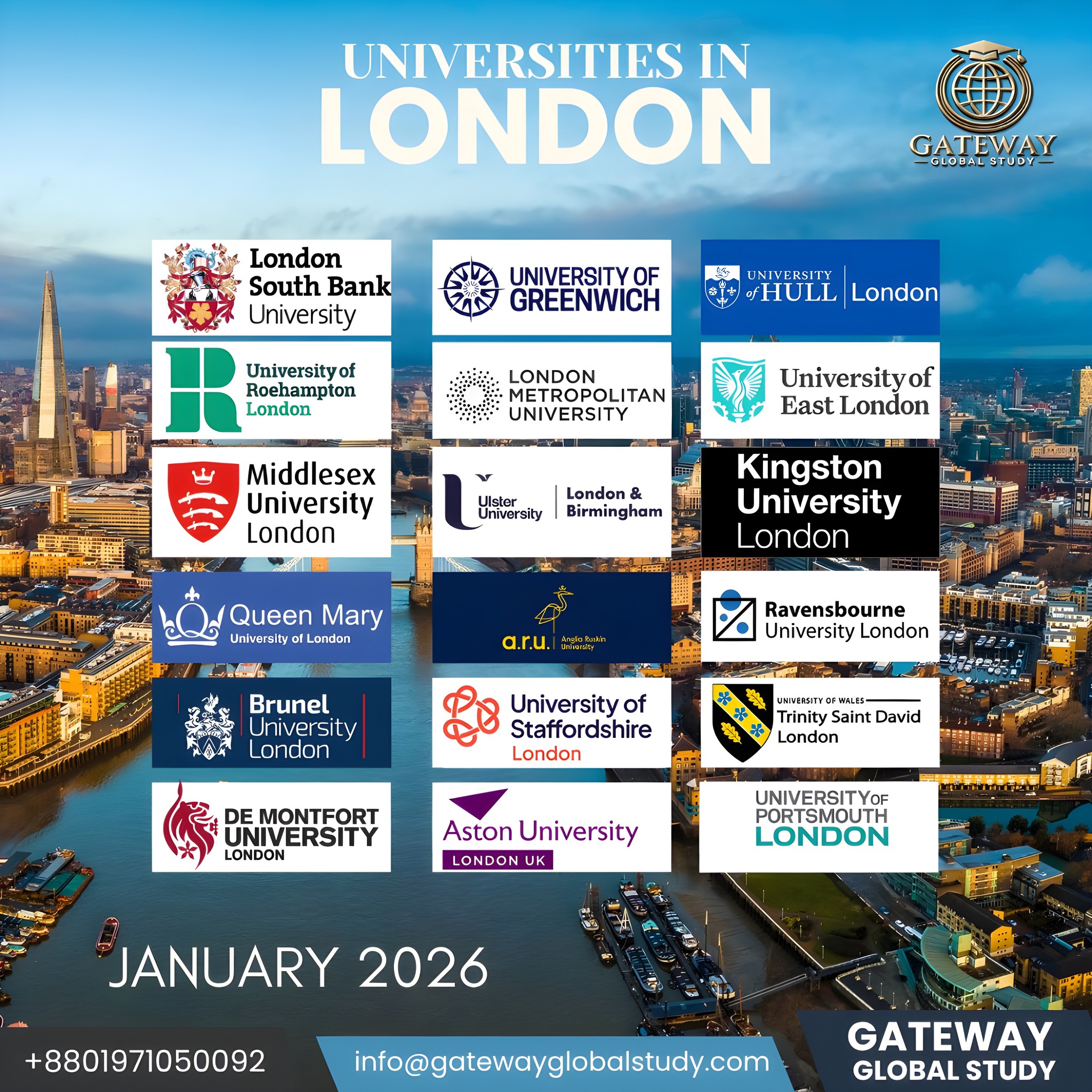 Gateway - 🎉 Uk Calling! January 2026 Intake is NOW OPEN! 🎉 Dreaming of ...