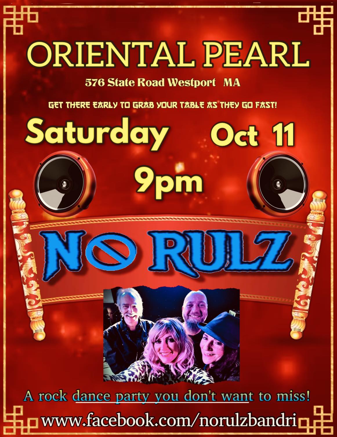 NO RULZ - NO RULZ is at Oriental PEARL Restaurant. | Facebook
