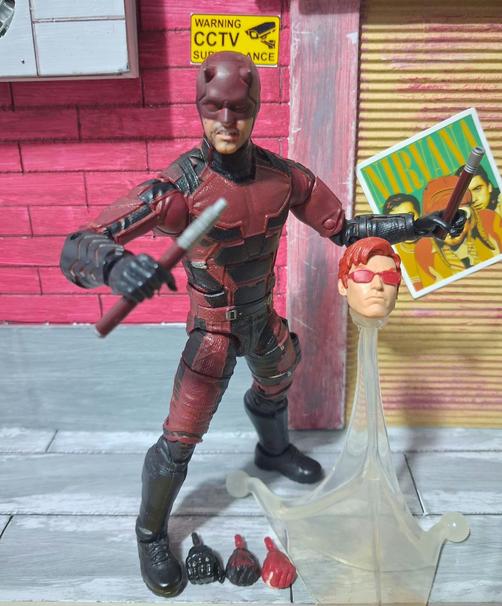 Jesspool - 👉DAREDEVIL NETFLIX (CUSTOM HEAD, REPLACED HANDS W/EXTRA HEAD ...