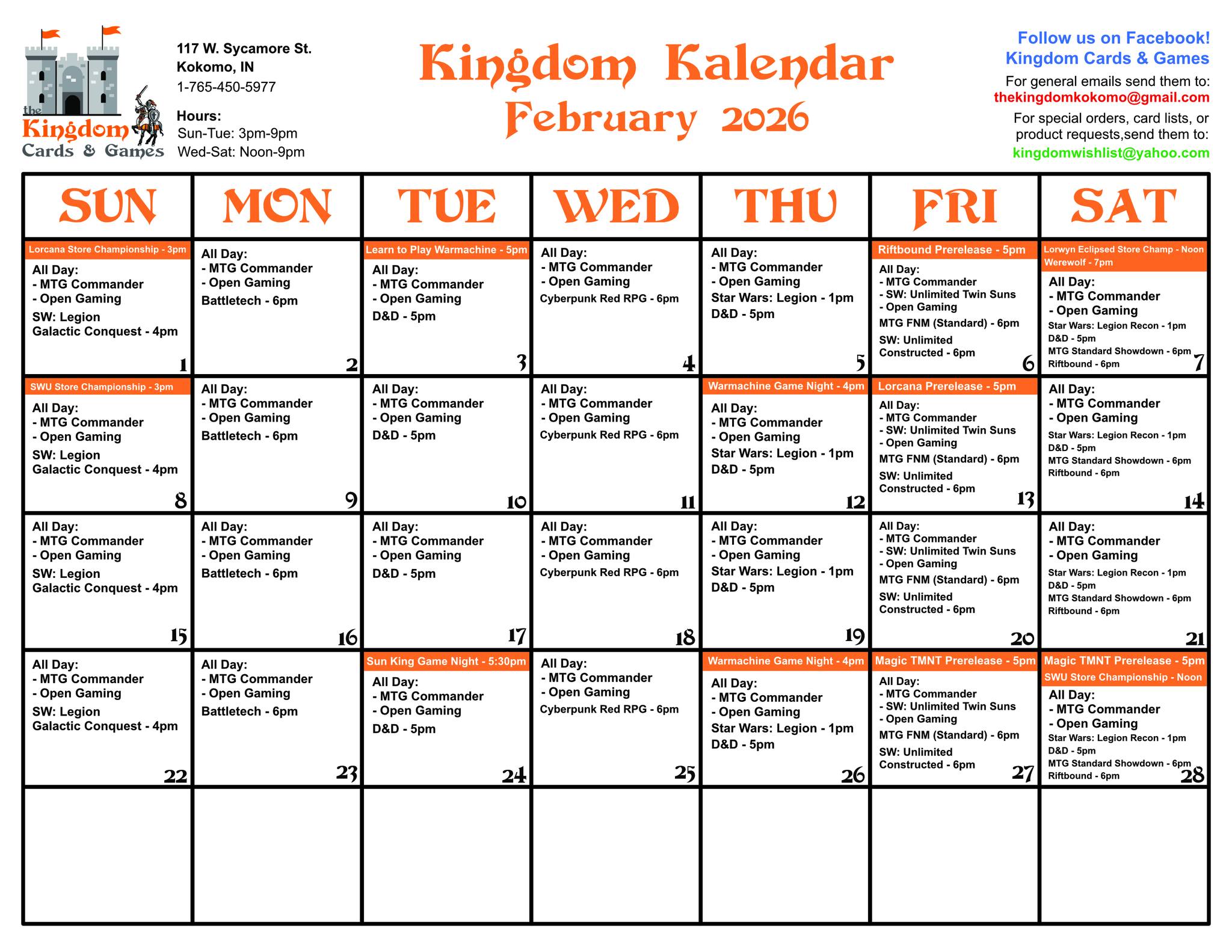 February gaming update with 12 new games and a hit with Mistborn