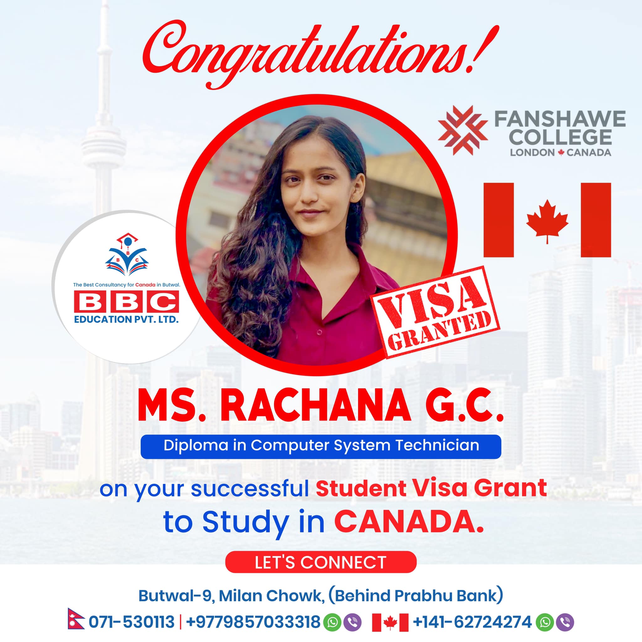 BBC Global Education - Congratulations 🍾🎊🎉🎈to Rachana GC for getting ...