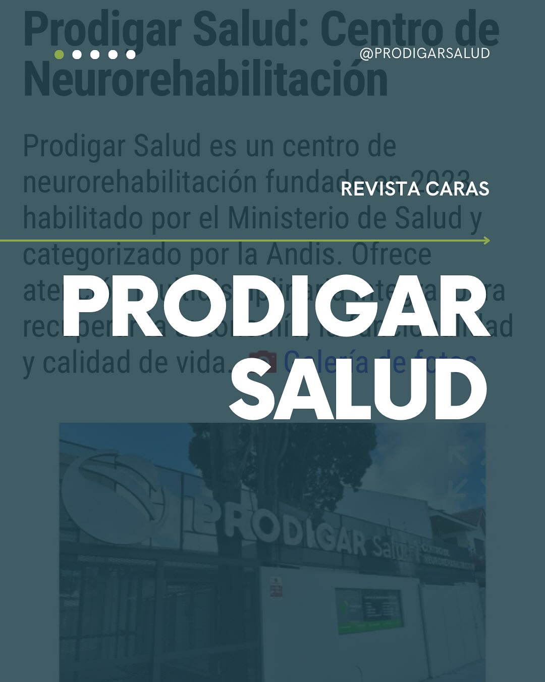Prodigar SALUD - 👉🏼💚 Para leer la nota completa te dejamos... | Facebook