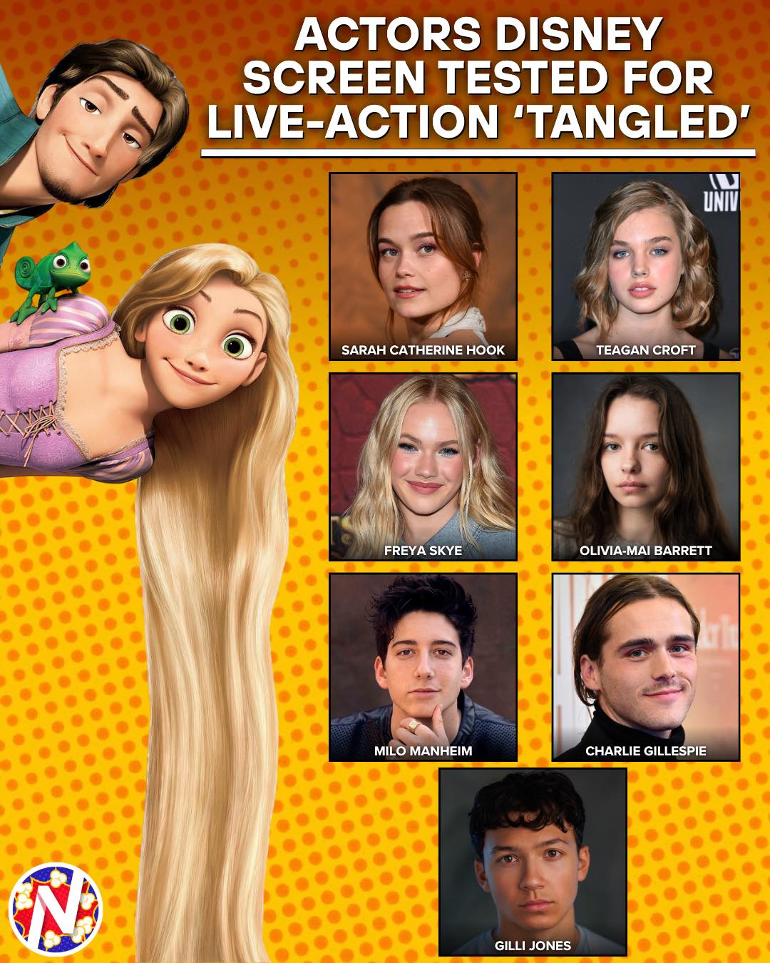 No - Walt Disney Pictures is casting for the live-action #Tangled! Here ...