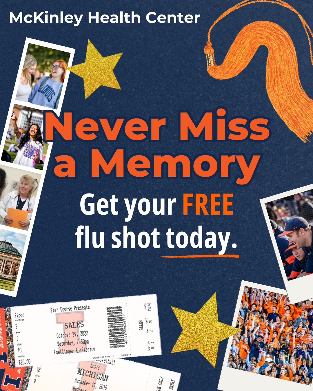 Never Miss A Memory!! Flu shots... - McKinley Health Center | Facebook