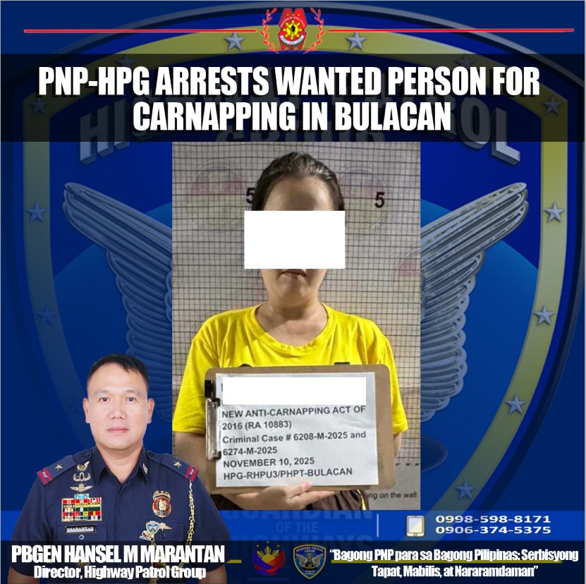 Press Release || November 12, 2025... - HIGHWAY PATROL GROUP | Facebook