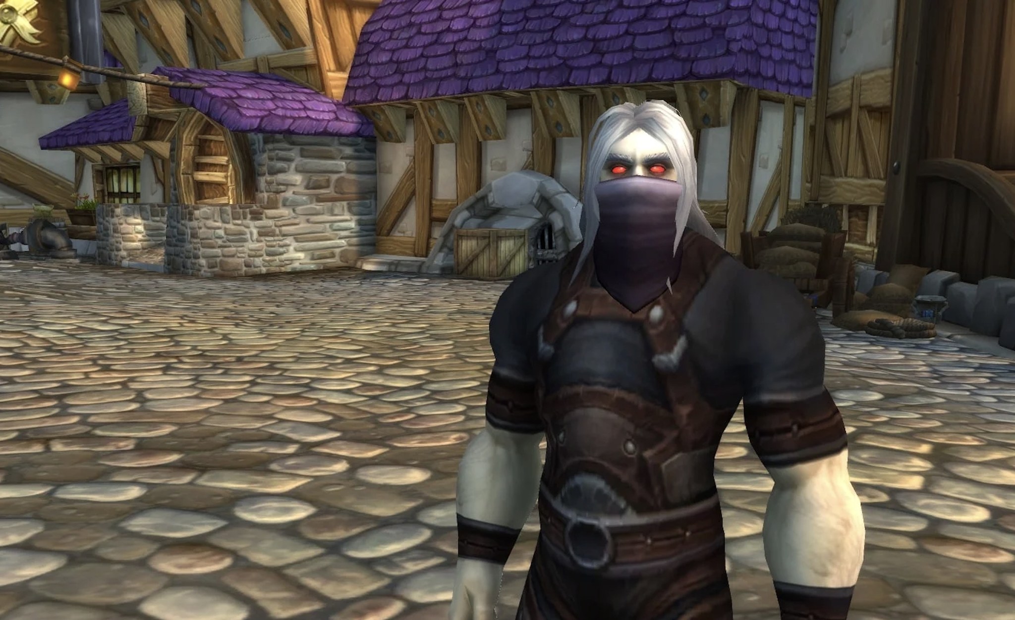 Icy - Why does a random Holiday Celebrant in Stormwind have pale skin ...