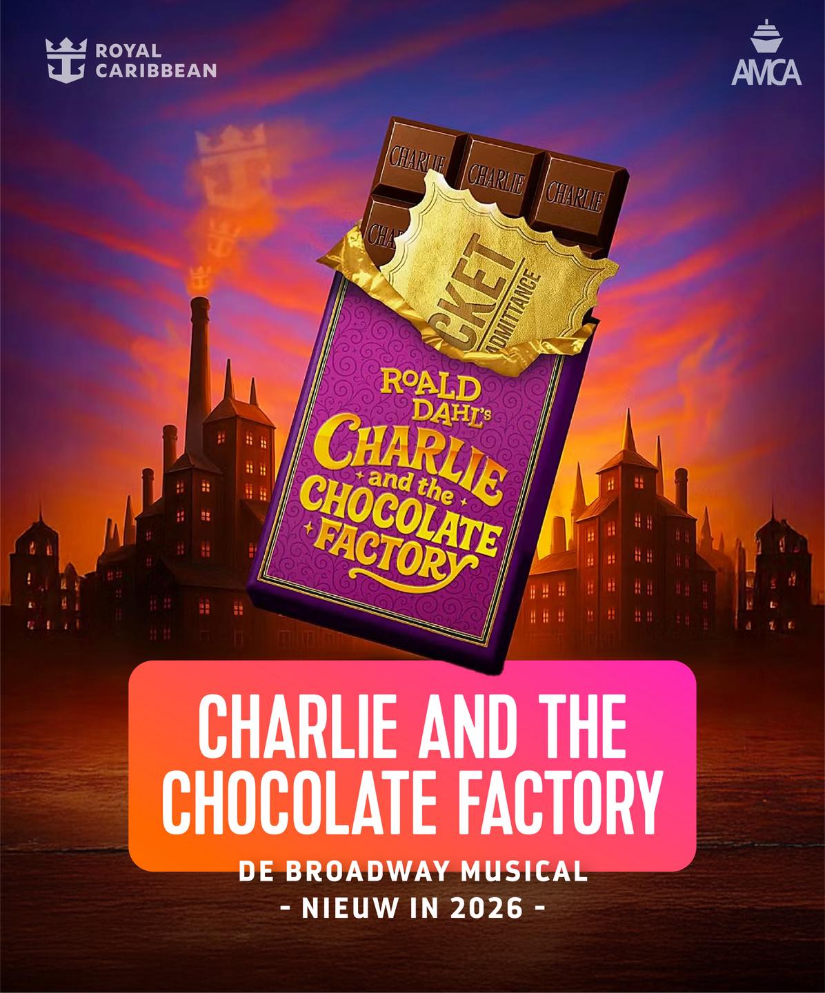 Royal Caribbean - Broadway-musicalhit Charlie and the... | Facebook