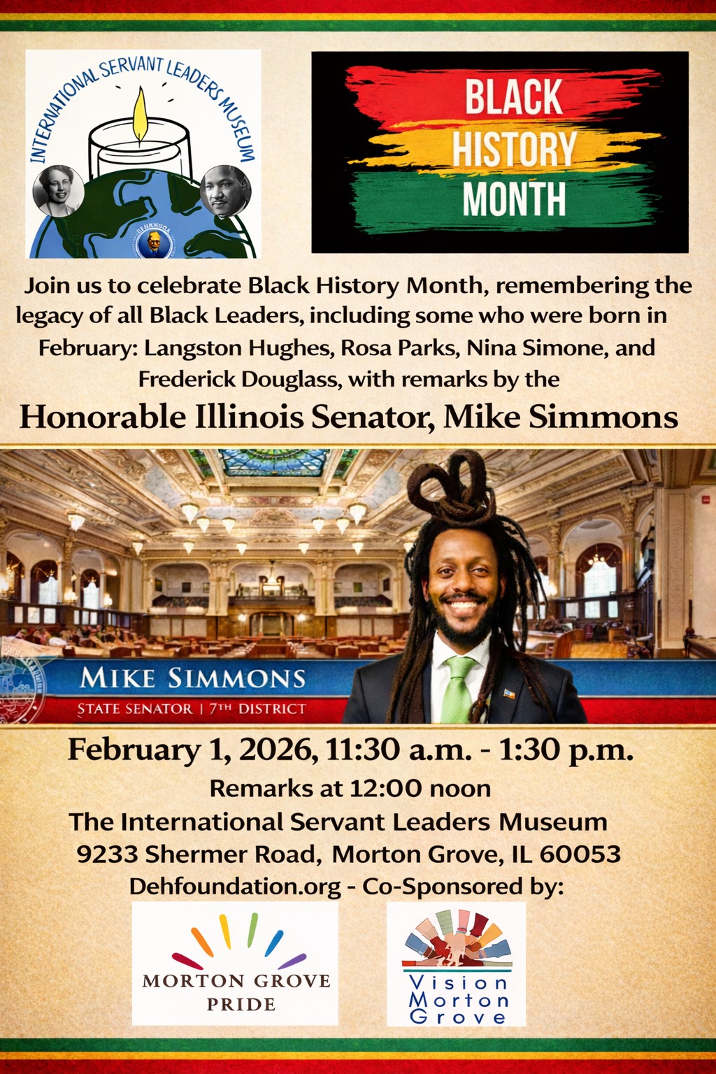 Black History Month Celebration at the International Servant Leaders Musuem