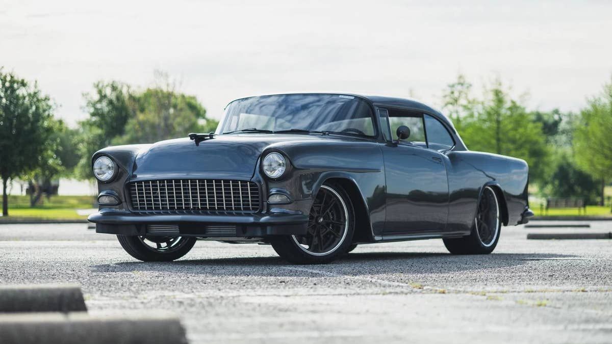 1955 Chevrolet Bel Air Restomod With Supercharged LS V8 And Art