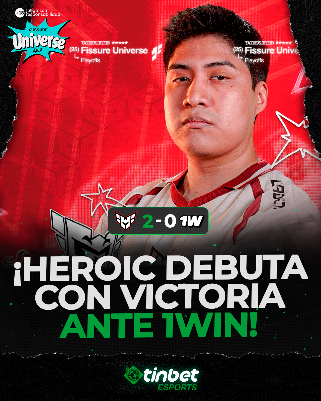 Tinbet - 🟢¡ESTE ES EL HEROIC QUE ME MEREZCO! 😎🔥 🏆FISSURE Universe ...