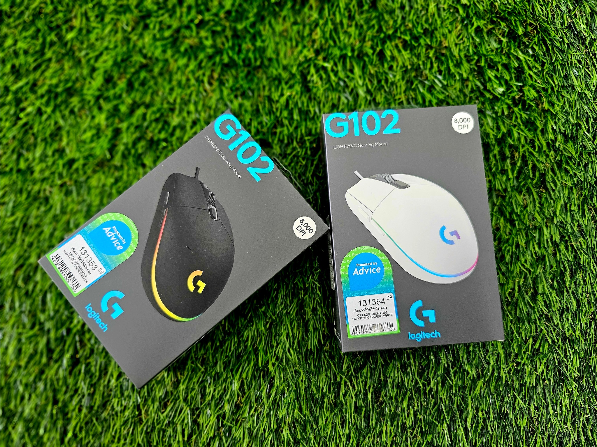 Advice - OPT LOGITECH G102 LIGHTSYNC GAMING WHITE มี 2 สีให้เลือกแอดขอ ...