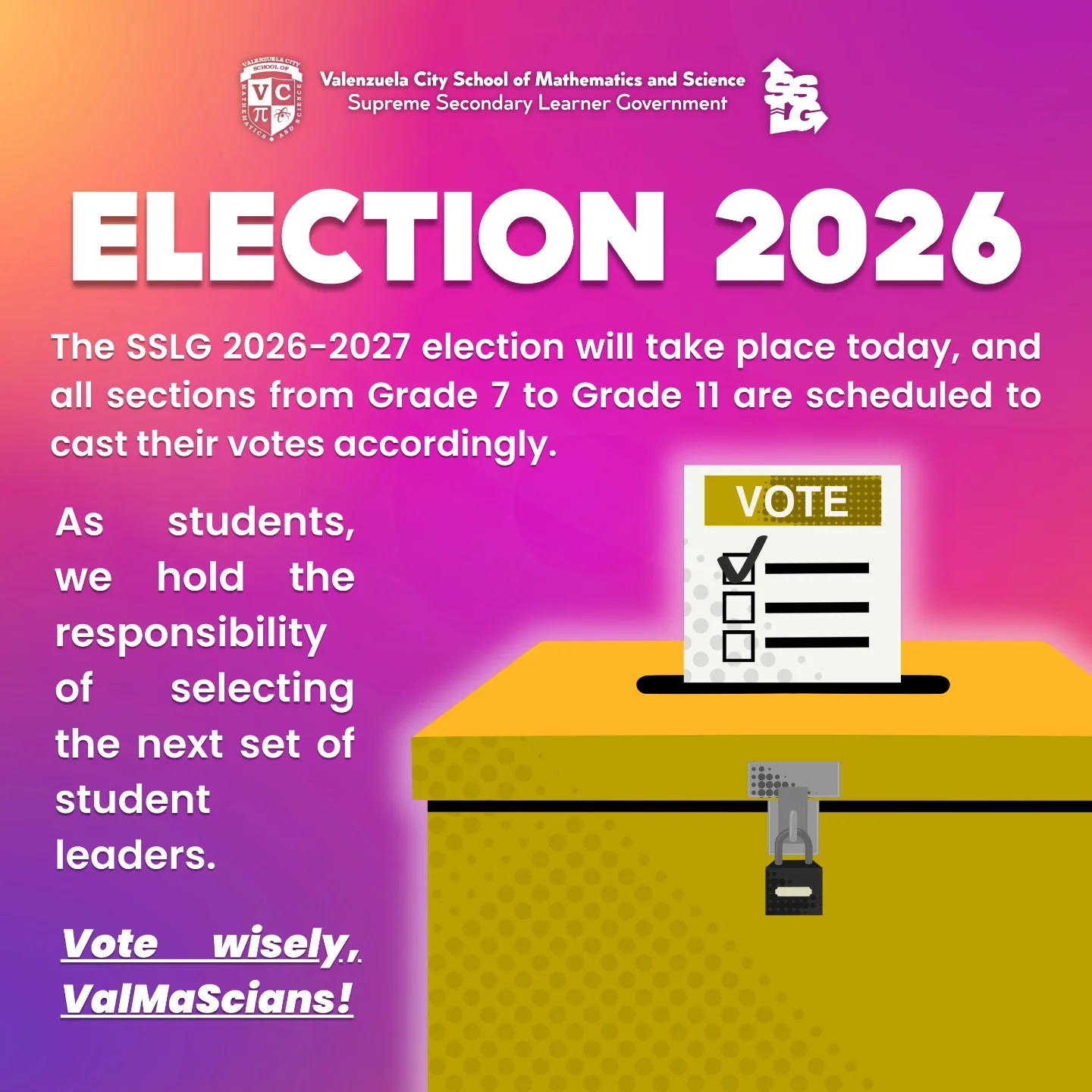 ValMaSci SSLG | Valenzuela