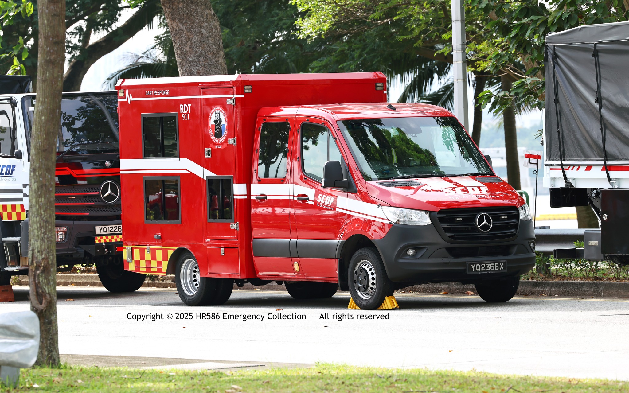 HR586 - [YQ2366X][RDT 911] [Rescue Dog Tender] [Headquarters of SCDF