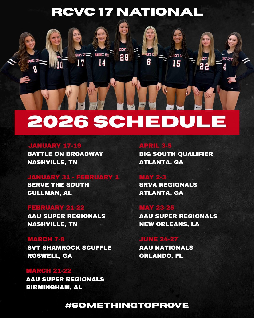 Introducing RCVC 17 National... - Rocket City Volleyball Club | Facebook