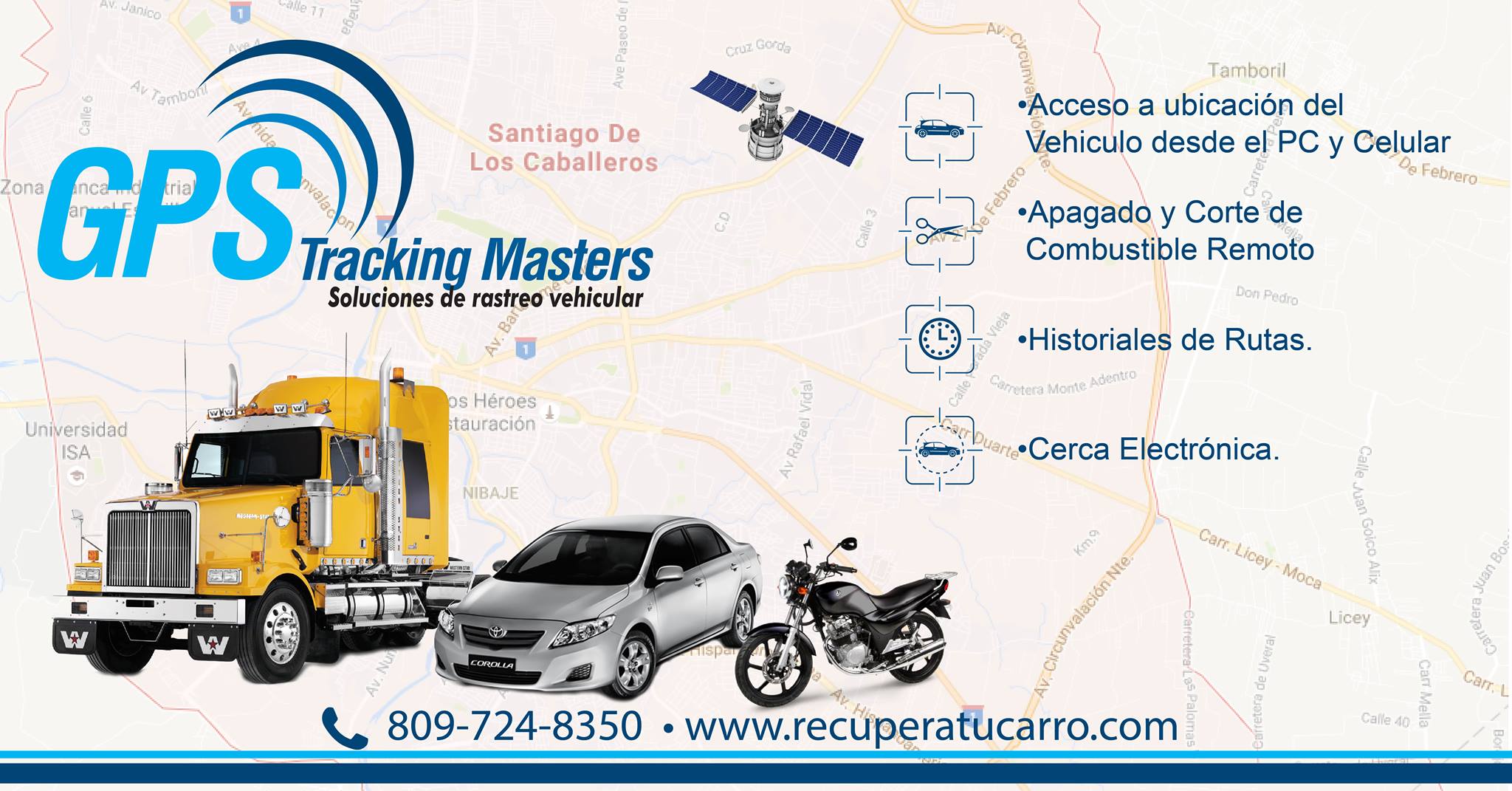 GPS Tracking Masters | Santiago de los Caballeros