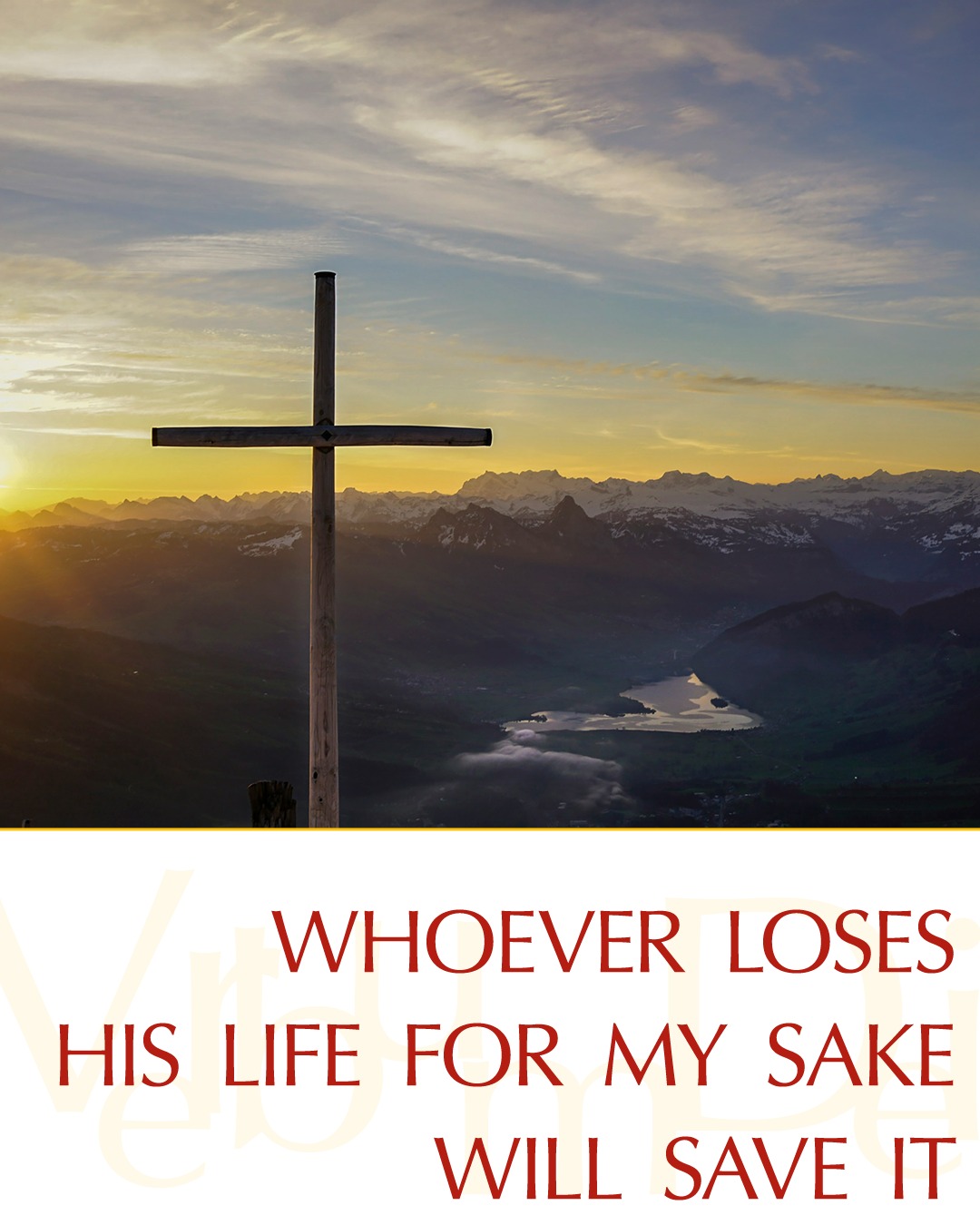 Vatican News - Gospel of the Day (Luke 9,22-25) Jesus... | Facebook