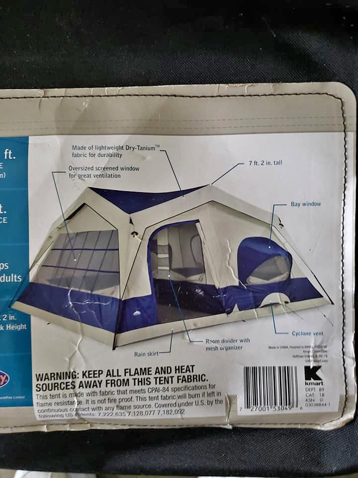 Blue Ridge Bay 15x15 tent new was $350. - Tents & Camping Shelters ...