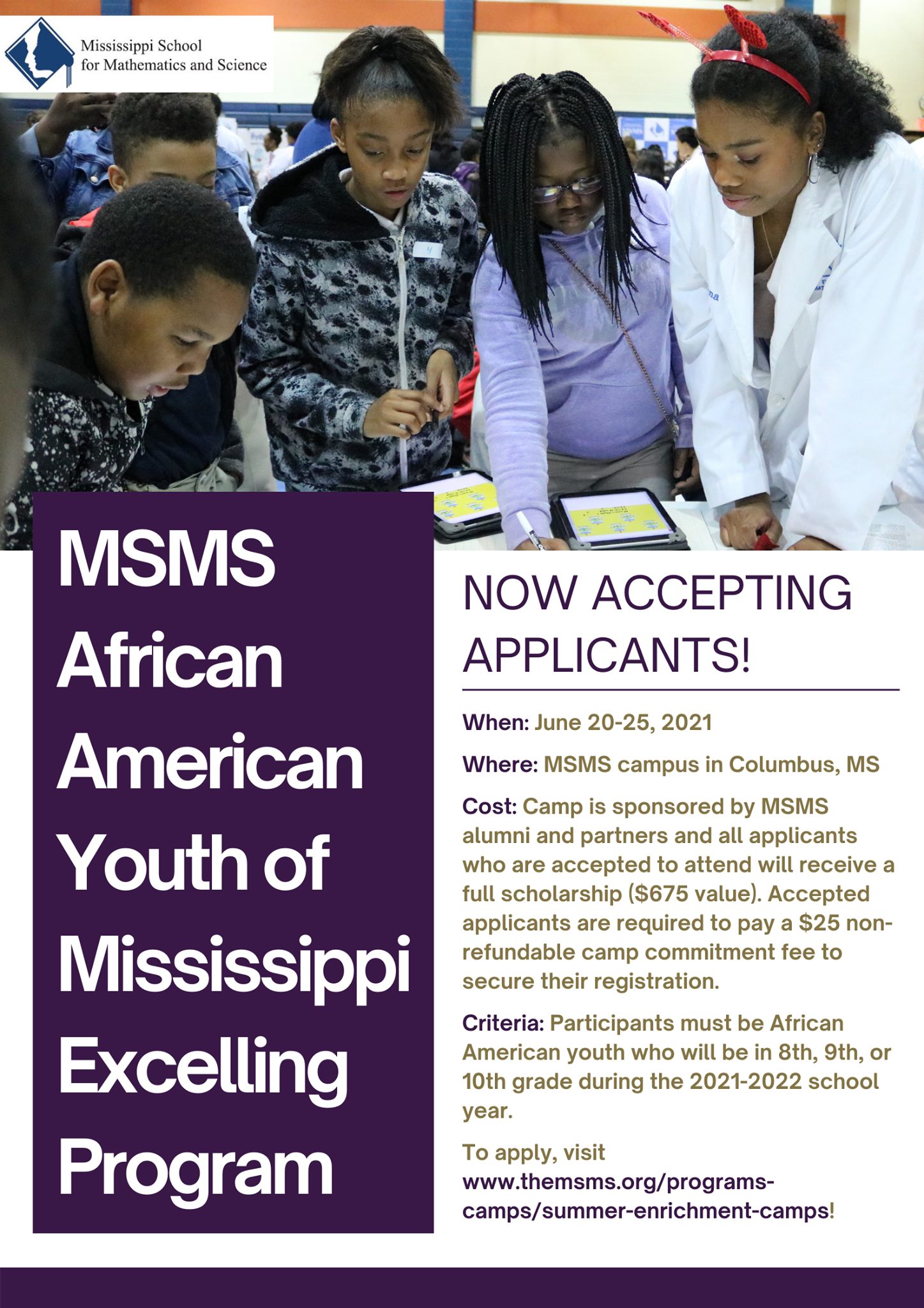 The Mississippi - The Mississippi School for Mathematics & Science is ...