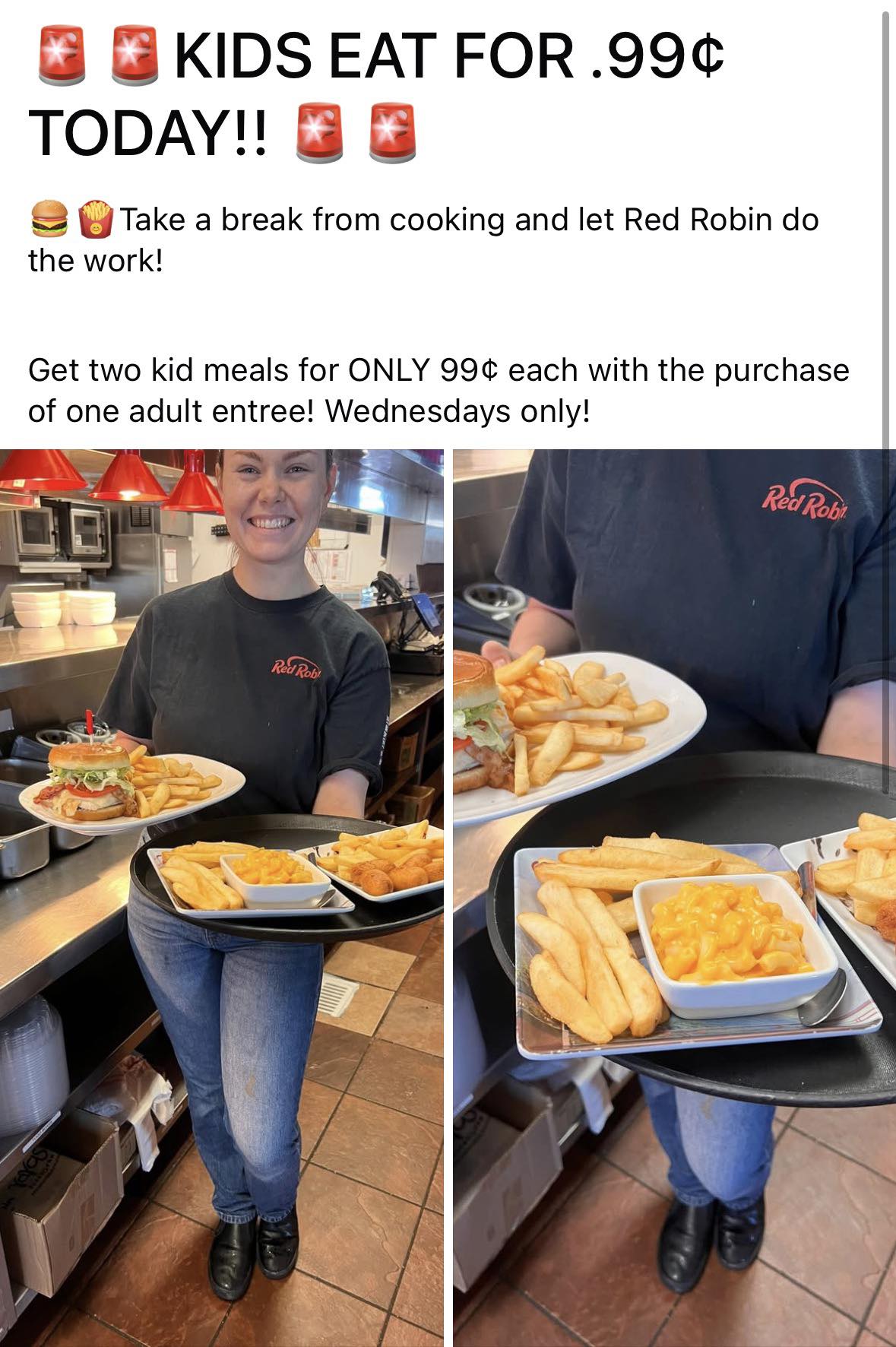 Red Robin | Facebook