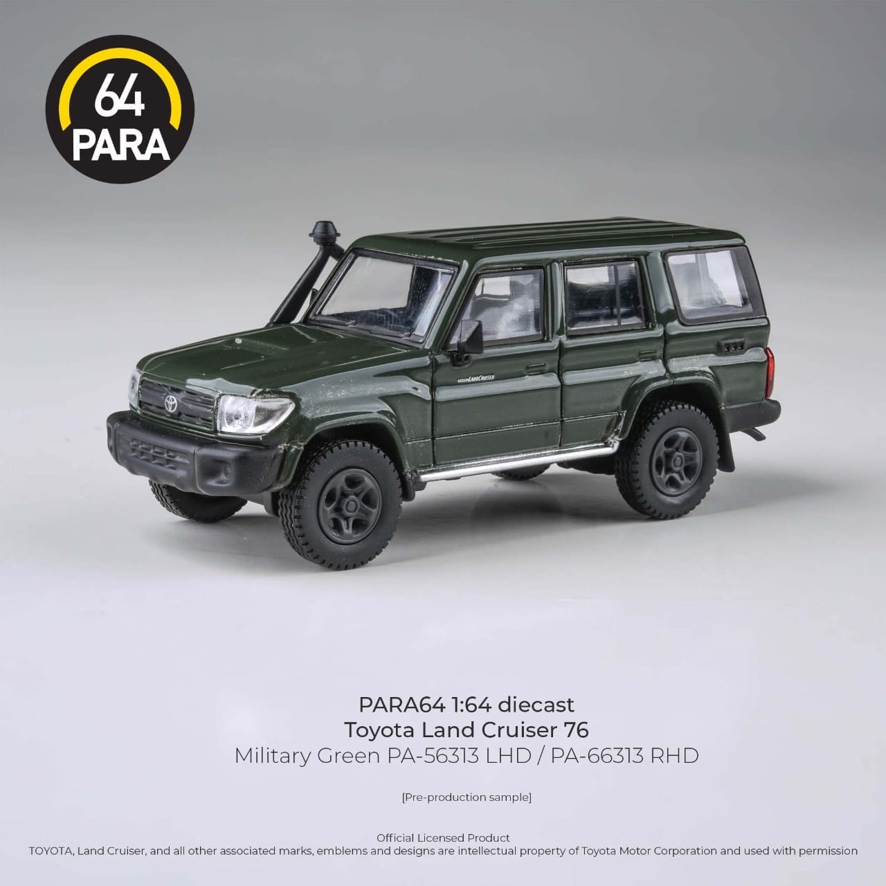 Pre-Order Available* Para64 1:64 Diecast Model(Licensed Products
