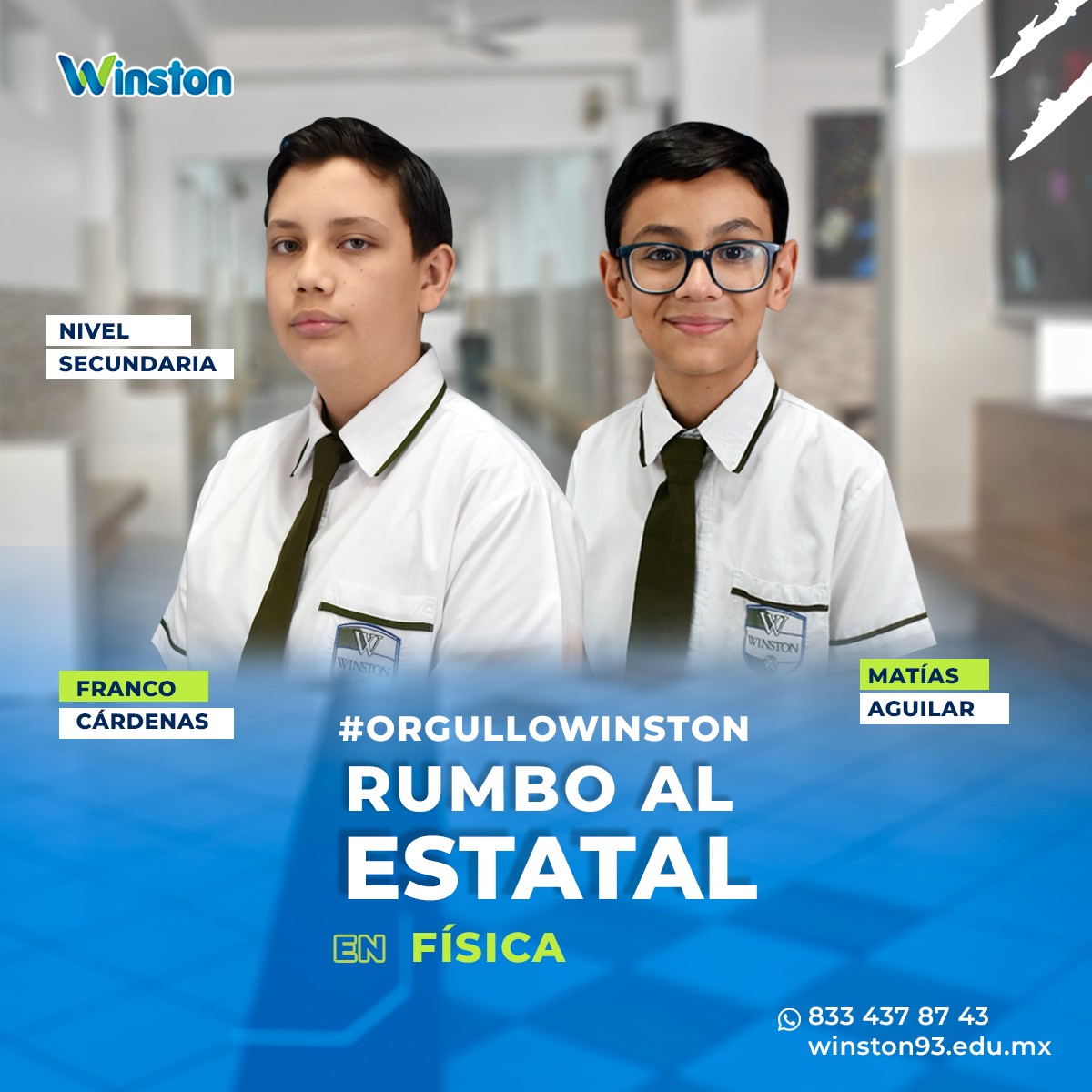 Instituto - En el Instituto Winston Churchill estamos muy orgullosos de ...