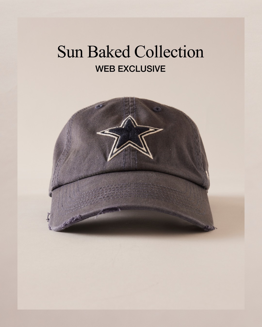 HOLIDAY×'47 CLEAN UP DAMAGE A new take on the '47 CLEAN UP. Washed garment, distressed fabric