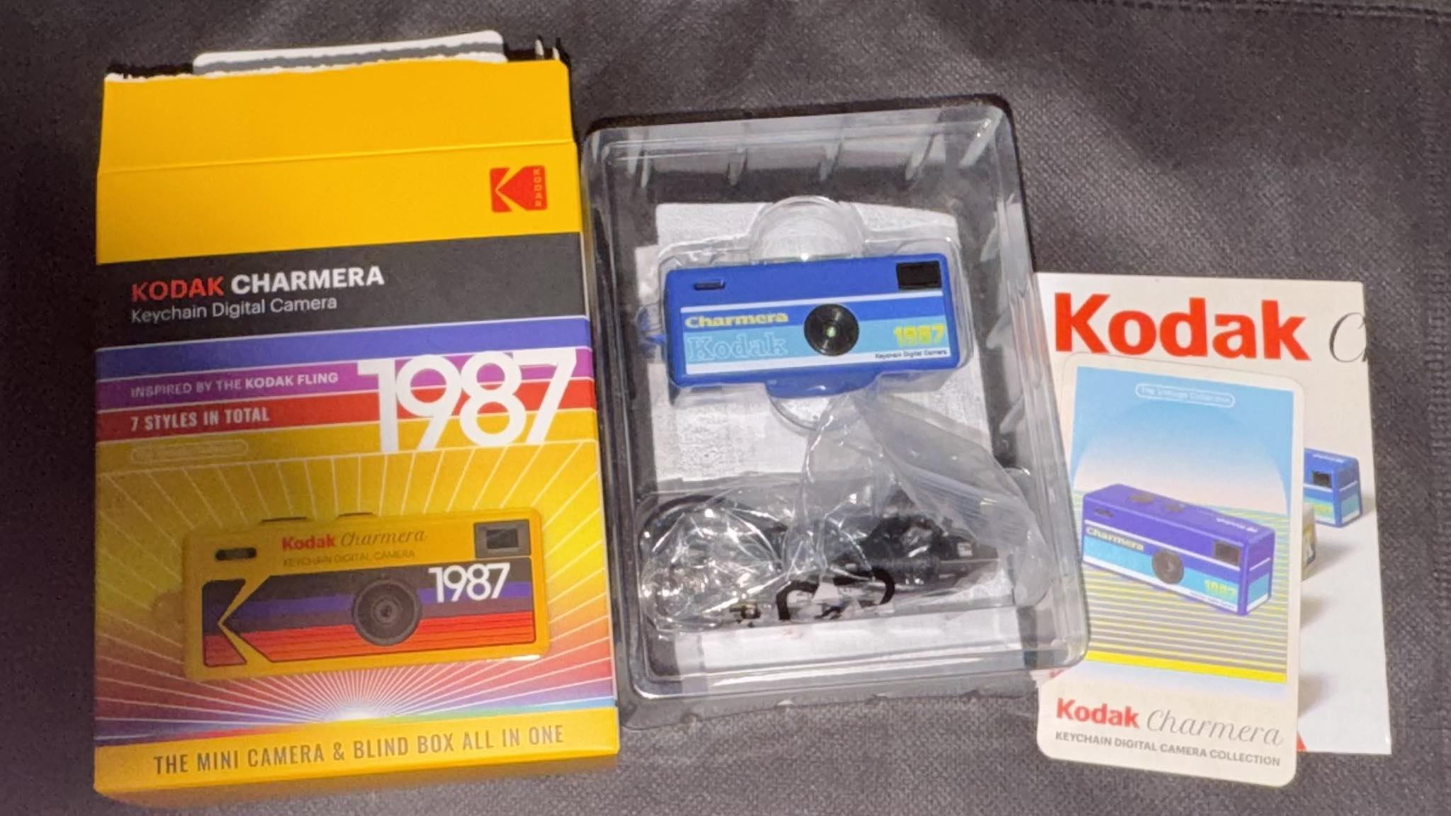 SOLD - [PH] for sale kodak charmera type 06 blue kodak charmera 