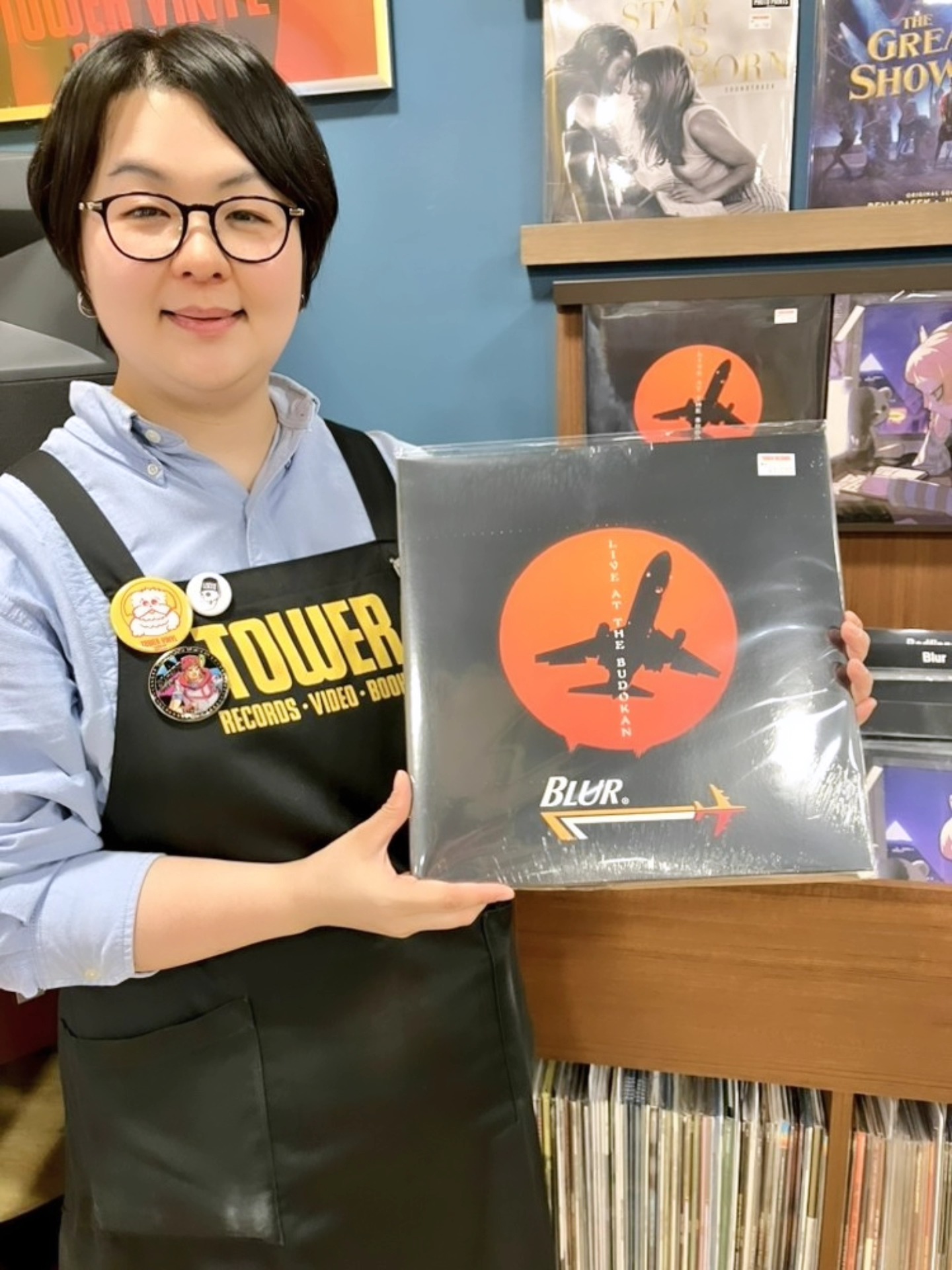 TOWER VINYL梅田店様にお邪魔いたしました✨️@towervinyl_umeda 9時の