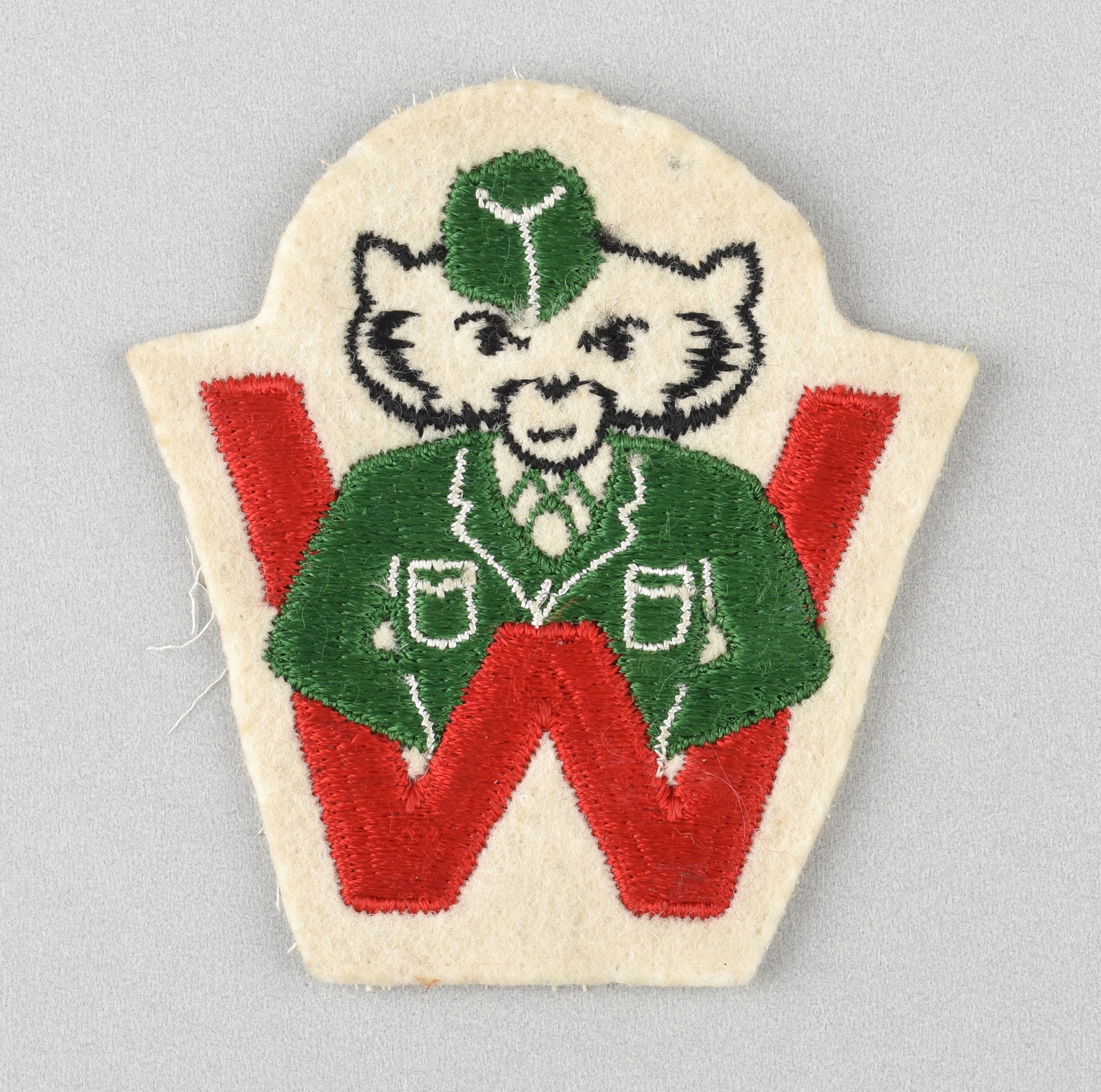 This recent addition to the collection is a shoulder patch worn as 