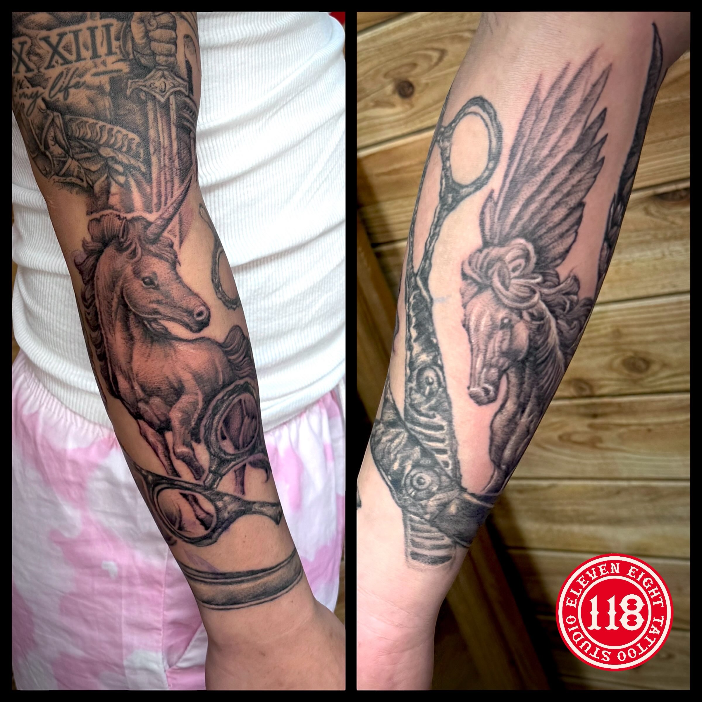 118 eleven eight tattoo added - 118 eleven eight tattoo