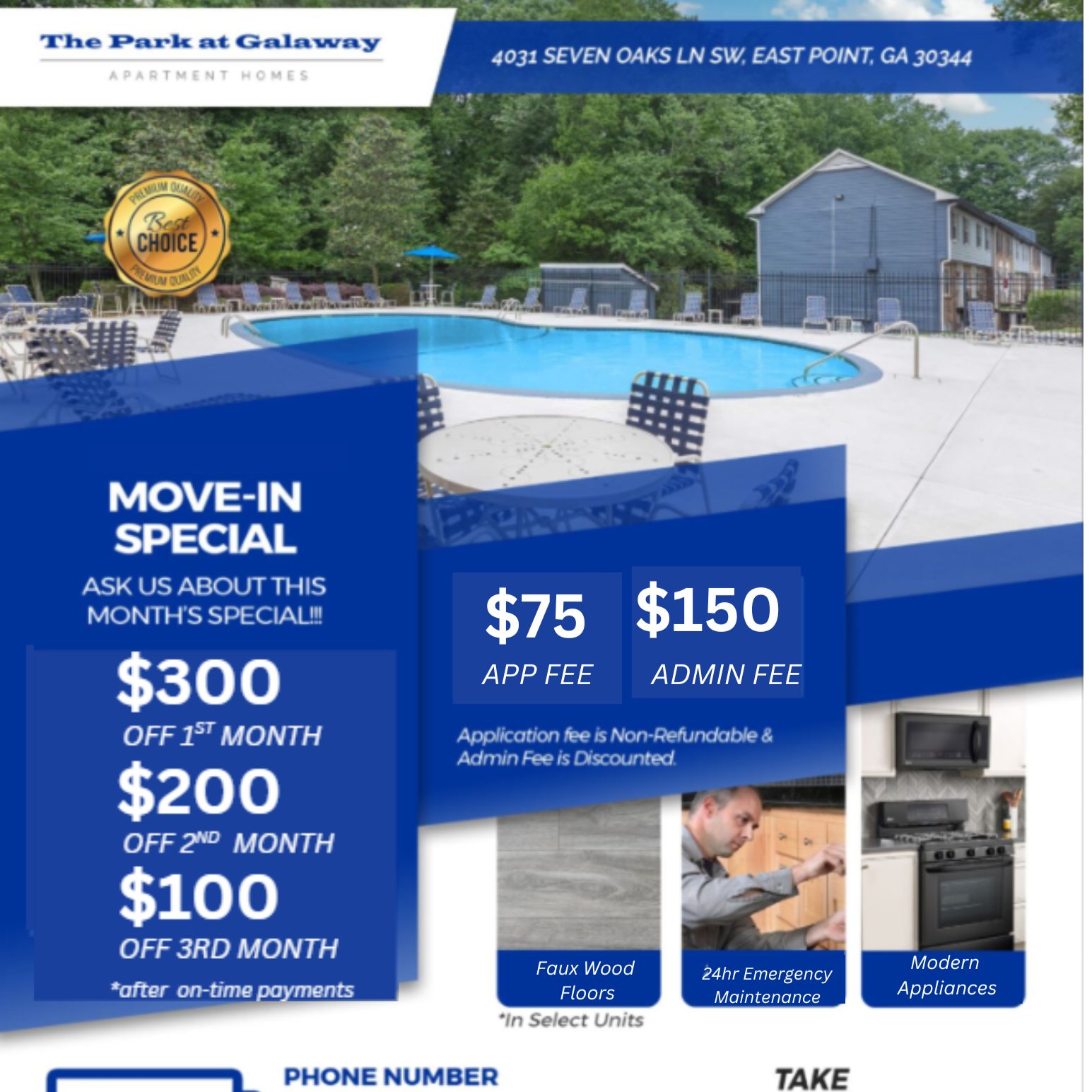 The Park at Galaway Apartments | East Point GA