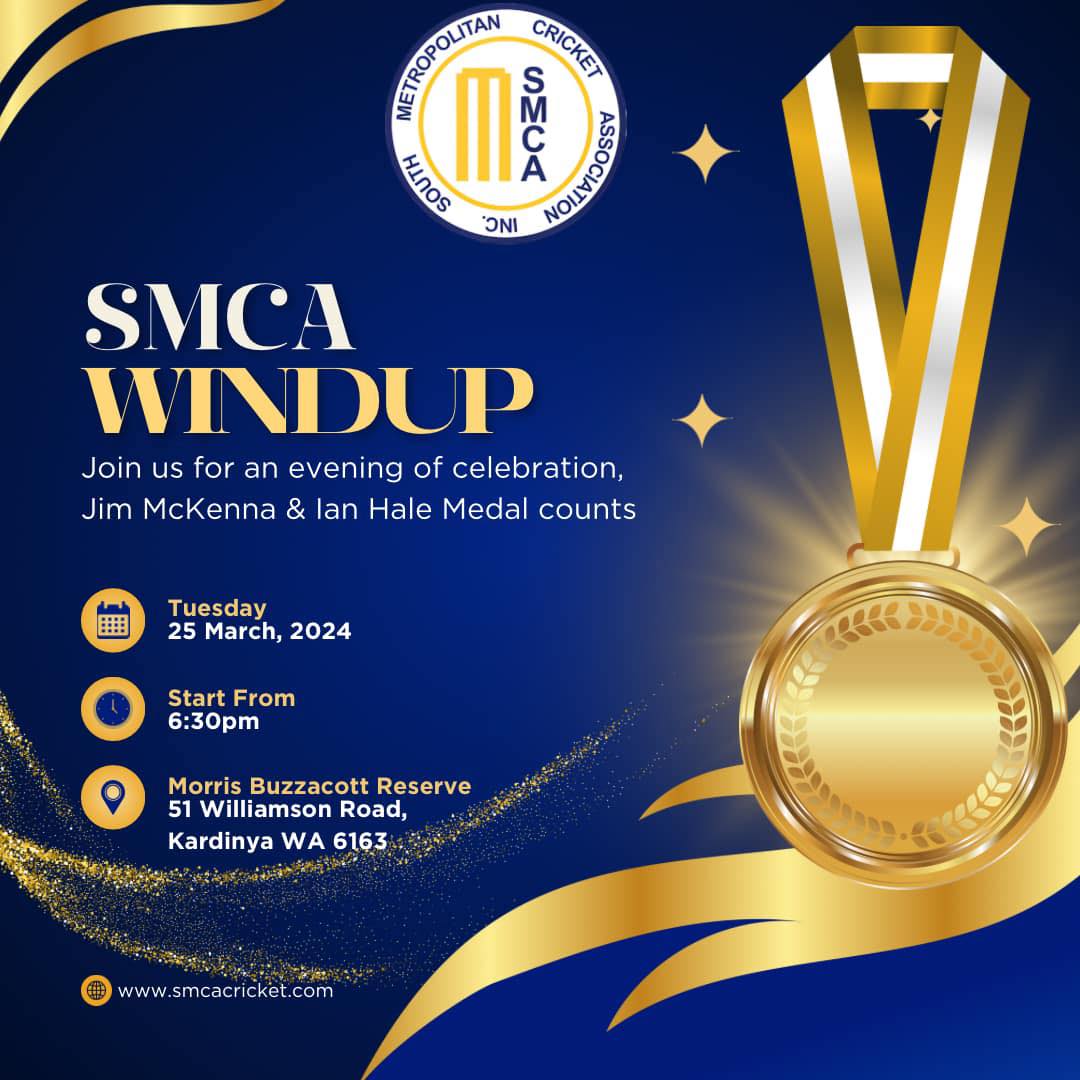 SMCA- South Metropolitan Cricket Association