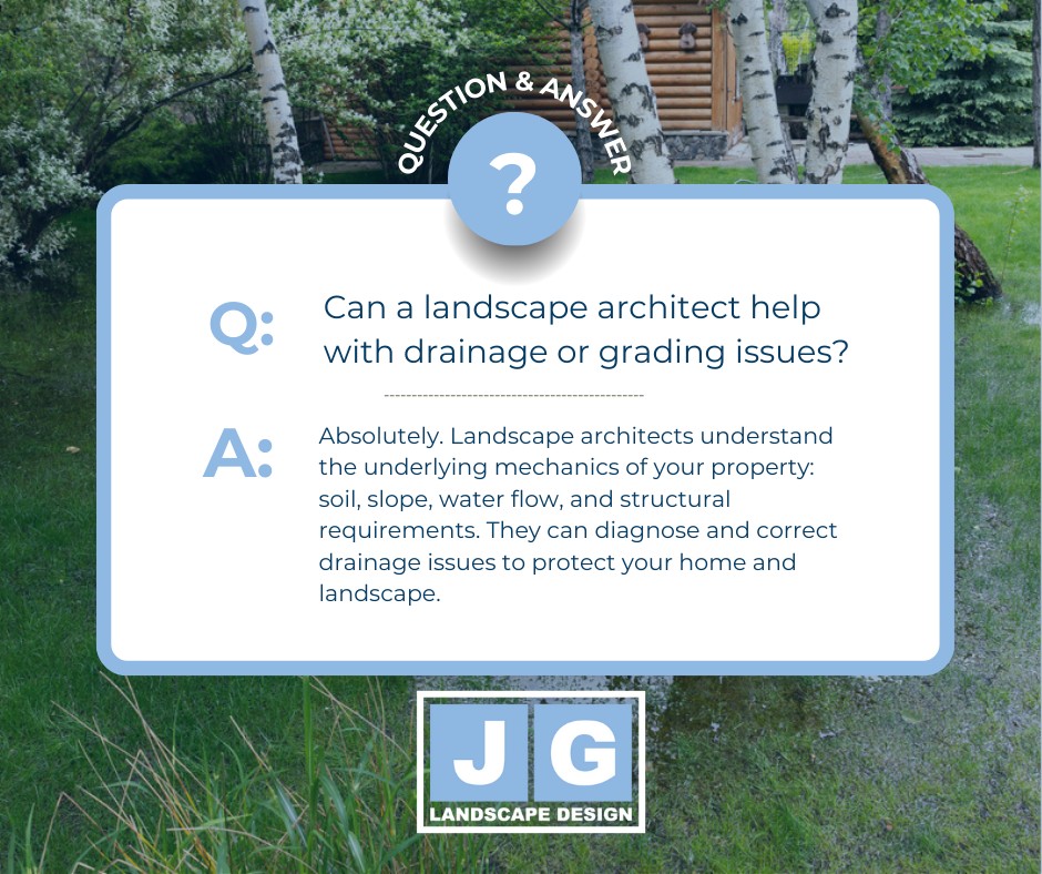 J&G - Drainage and grading issues can cause long-term damage if left ...