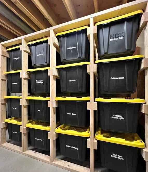Tote bin storage rack - Storage Bins & Baskets - Drumbo | Facebook ...