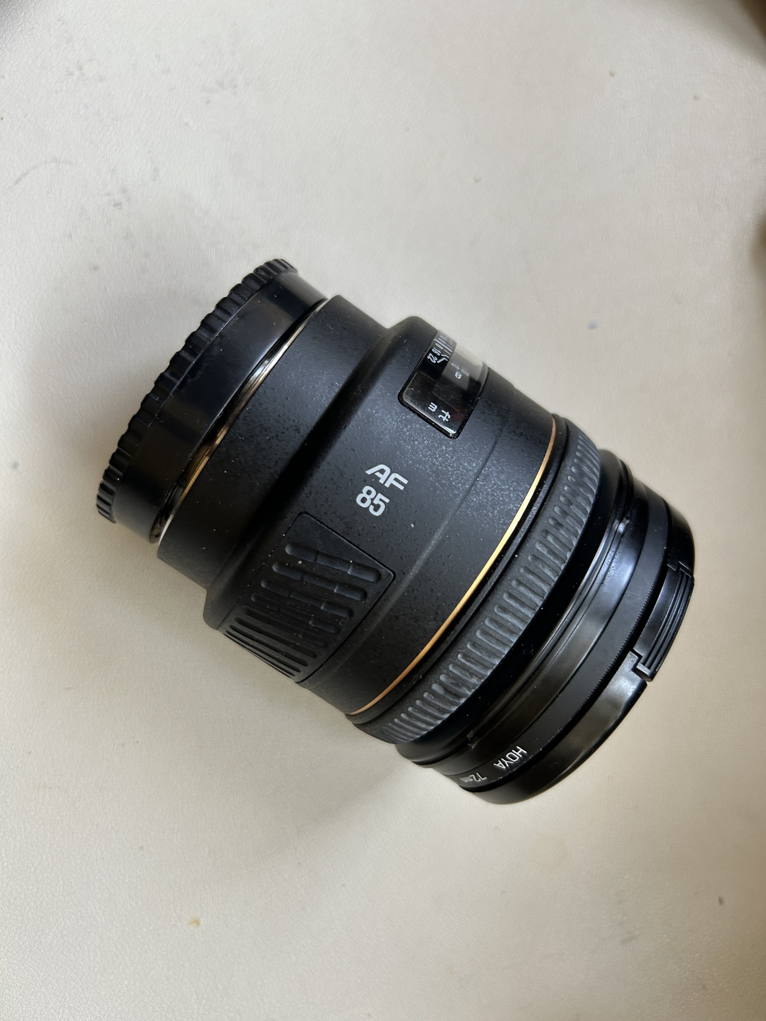 Minolta 85mm 1.4 G lens for portrait photography